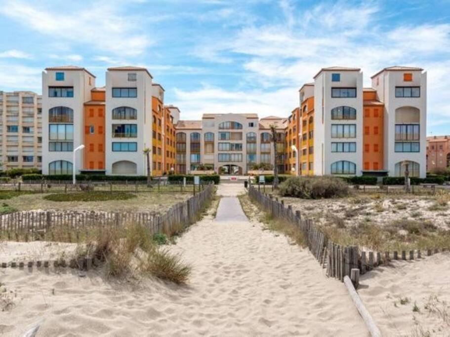 T2 Vue Mer Palm Beach Le Barcarès Exteriör bild