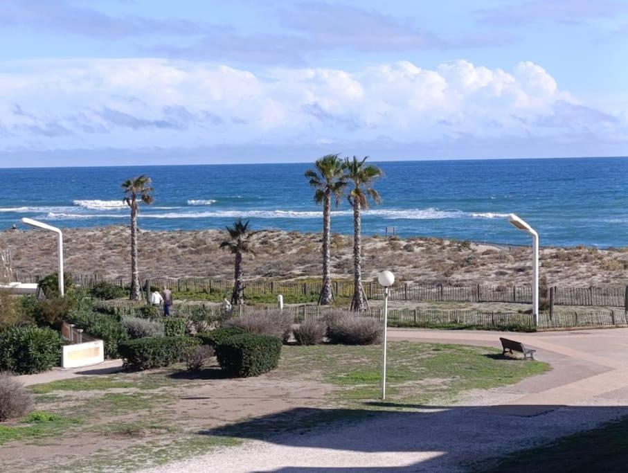 T2 Vue Mer Palm Beach Le Barcarès Exteriör bild
